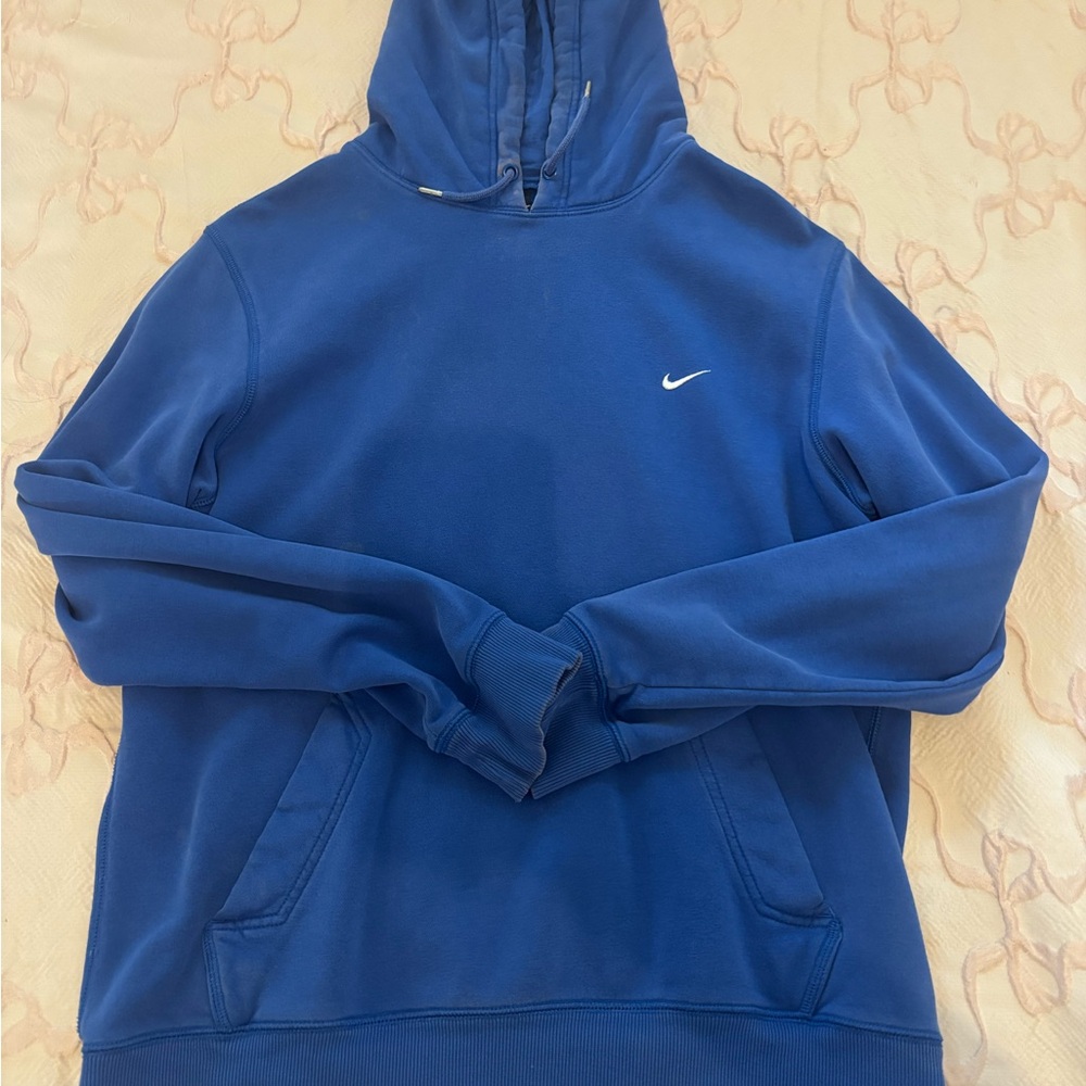 Nike Men's Royal Blue Hoodie